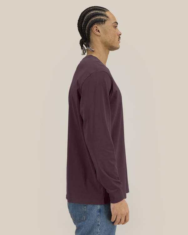 CREATOR 2.0 LONG SLEEVE - RED BROWN - TEE-SHIRTS LONG SLEEVES - UNISEX