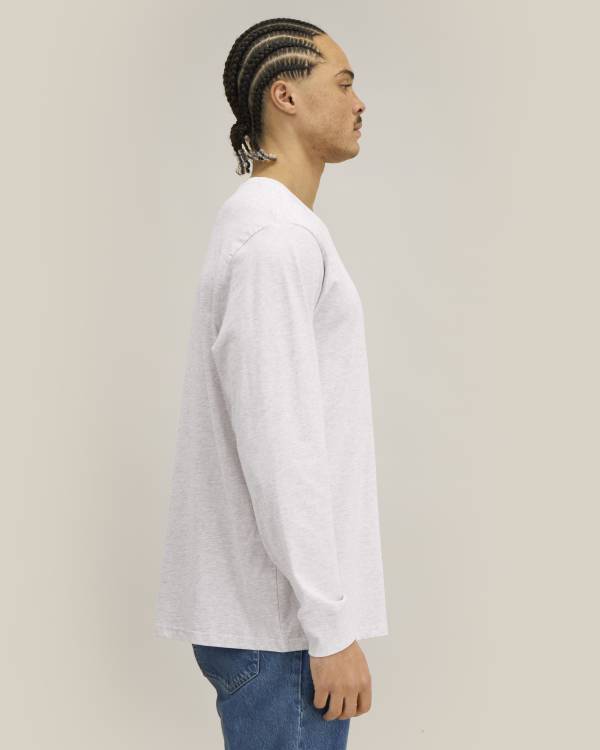 CREATOR 2.0 LONG SLEEVE - COOL HEATHER GREY - TEE-SHIRTS LONG SLEEVES - UNISEX