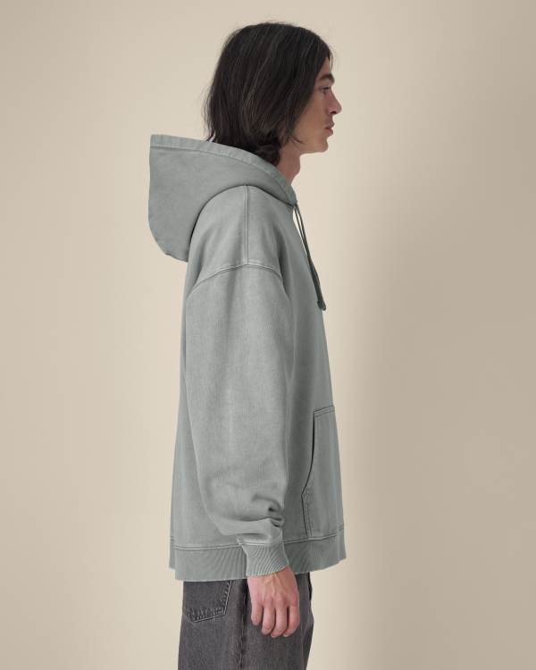 SLAMMER 2.0 VINTAGE - G. DYED MISTY GREY - SWEATSHIRTS HOODIE - UNISEX