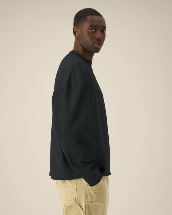 RYLER - BLACK - SWEATSHIRTS CREWNECK - UNISEX