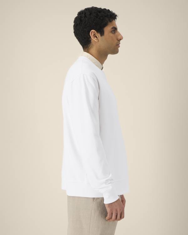 THINKER - WHITE - SWEATSHIRTS CREWNECK - UNISEXE