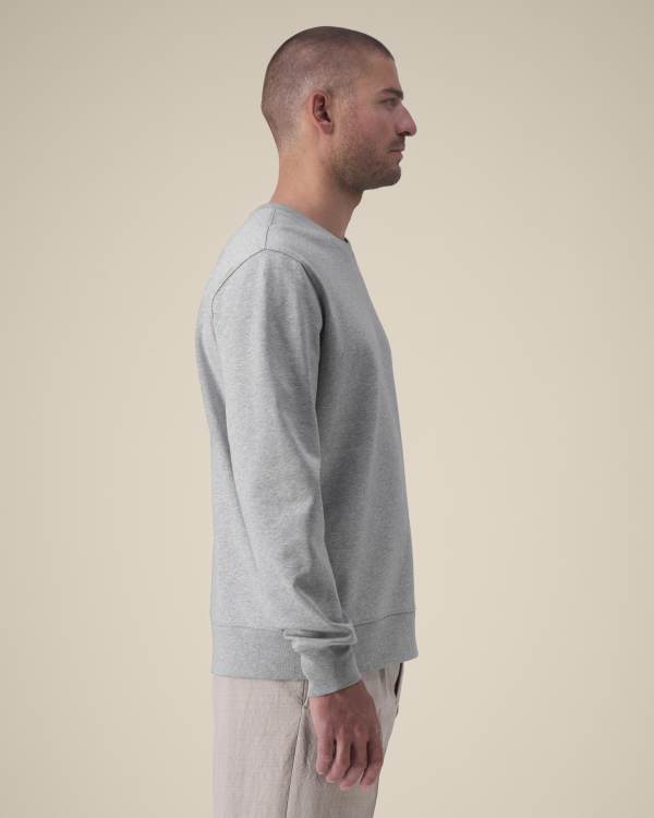 THINKER - HEATHER GREY - SWEATSHIRTS CREWNECK - UNISEXE