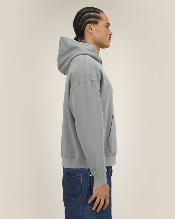 CHASER VINTAGE - G. DYED MISTY GREY - SWEATSHIRTS HOODIE - UNISEX