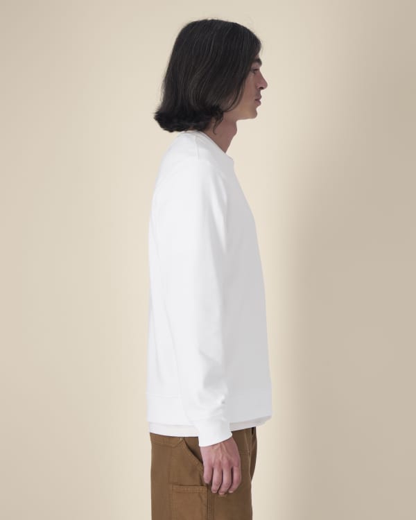 ROLLER - WHITE - SWEATSHIRTS CREWNECK - UNISEX