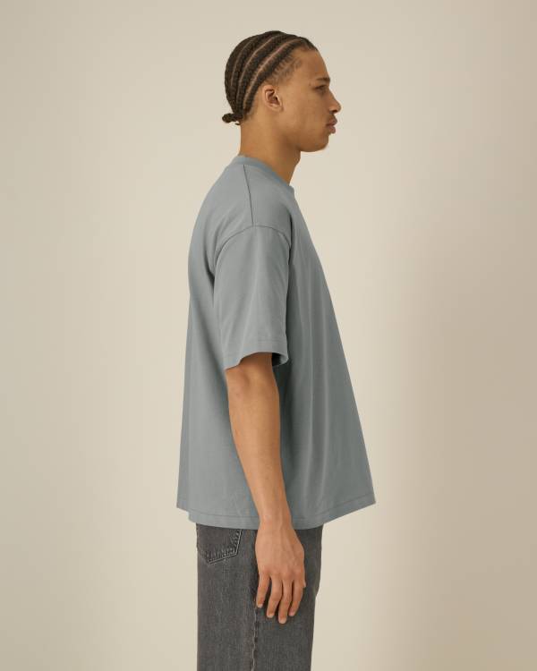 ASHER - MISTY GREY - TEE-SHIRTS SHORT SLEEVES - UNISEXO
