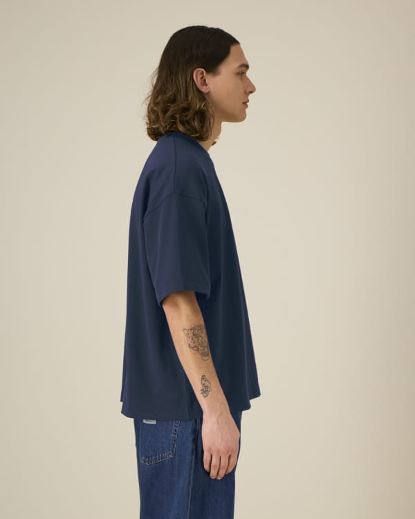 ASHER - FRENCH NAVY - TEE-SHIRTS SHORT SLEEVES - UNISEXO