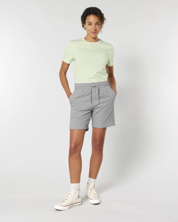 TRAINER 2.0 - HEATHER GREY - SHORTS JOGGING SHORTS - UNISEX