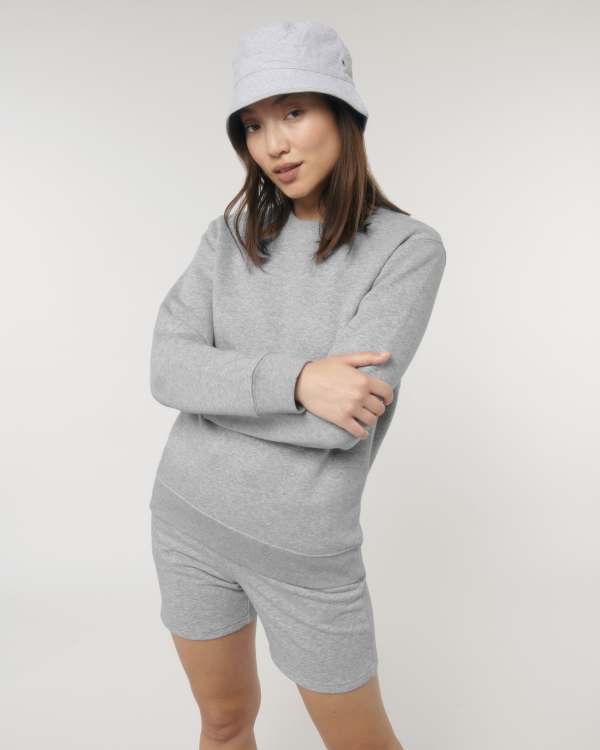 MATCHER - HEATHER GREY - SWEATSHIRTS CREWNECK - UNISEX