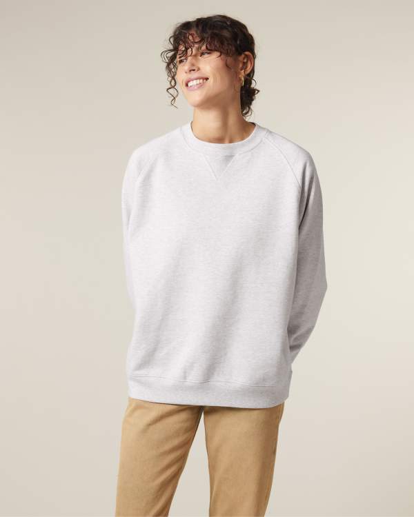 KNOXER - COOL HEATHER GREY - SWEATSHIRTS CREWNECK - UNISEX