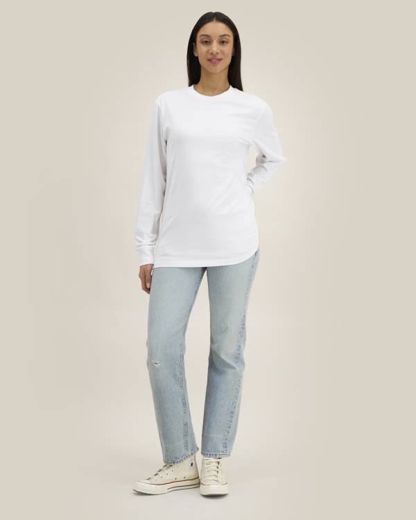 CREATOR 2.0 LONG SLEEVE - WHITE - TEE-SHIRTS LONG SLEEVES - UNISEX