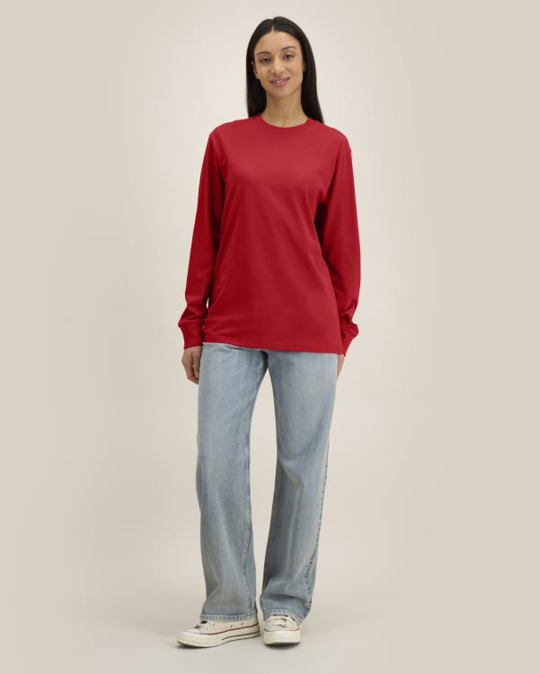 CREATOR 2.0 LONG SLEEVE - RED - TEE-SHIRTS LONG SLEEVES - UNISEX