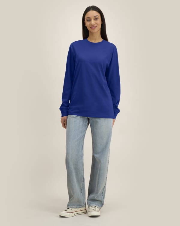 CREATOR 2.0 LONG SLEEVE - WORKER BLUE - TEE-SHIRTS LONG SLEEVES - UNISEX