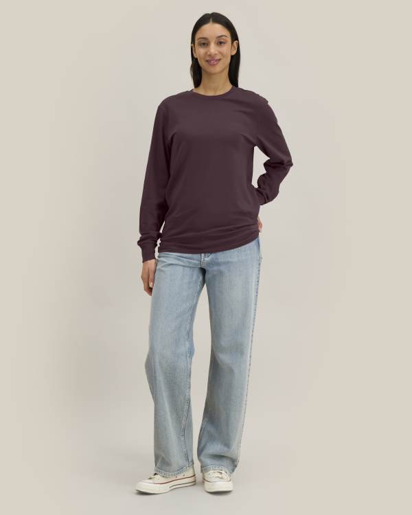 CREATOR 2.0 LONG SLEEVE - RED BROWN - TEE-SHIRTS LONG SLEEVES - UNISEX
