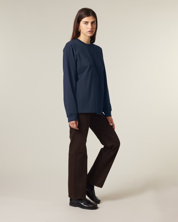 FREESTYLER LONG SLEEVE - FRENCH NAVY - TEE-SHIRTS LONG SLEEVES - UNISEX