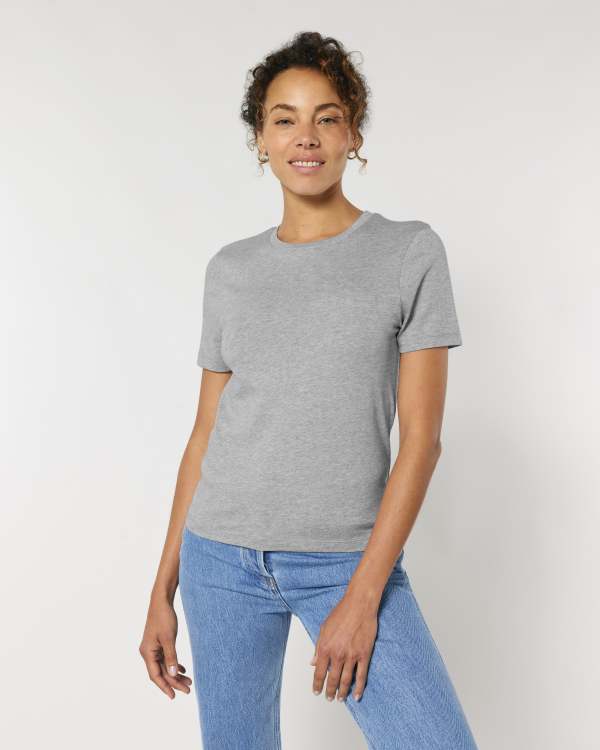 STELLA ELLA - HEATHER GREY - TEE-SHIRTS SHORT SLEEVES - WOMEN