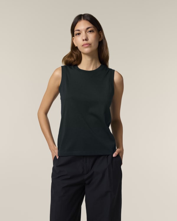 STELLA MIA - BLACK - TEE-SHIRTS TANK - WOMEN