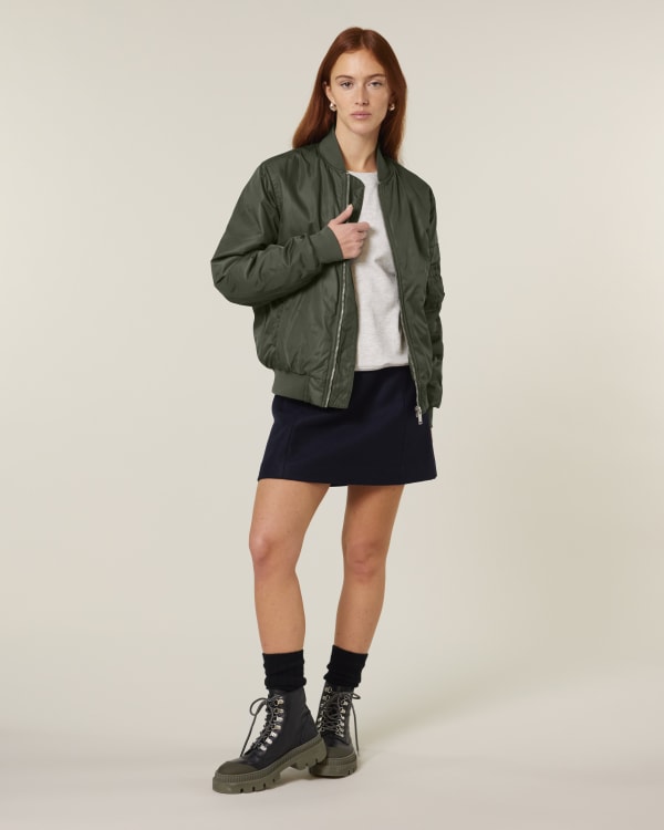 BOMBER 2.0 - KHAKI - JACKETS BOMBER - UNISEKS