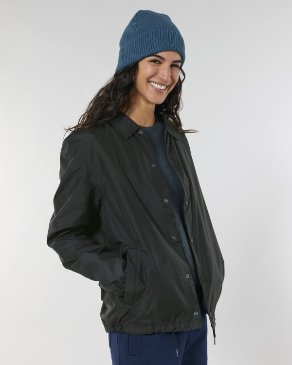 COACHER - BLACK - JACKETS COACH JACKET - UNISEX