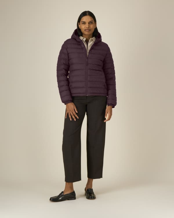 STELLA VOYAGER 2.0 - RED BROWN - JACKETS PUFFER - VROUWEN