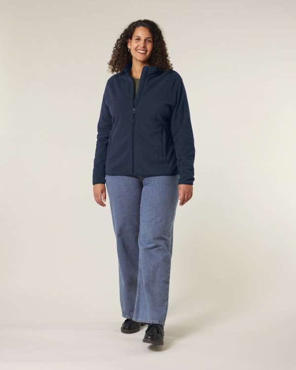 STELLA GUIDER - FRENCH NAVY - JACKETS FLEECE - VROUWEN