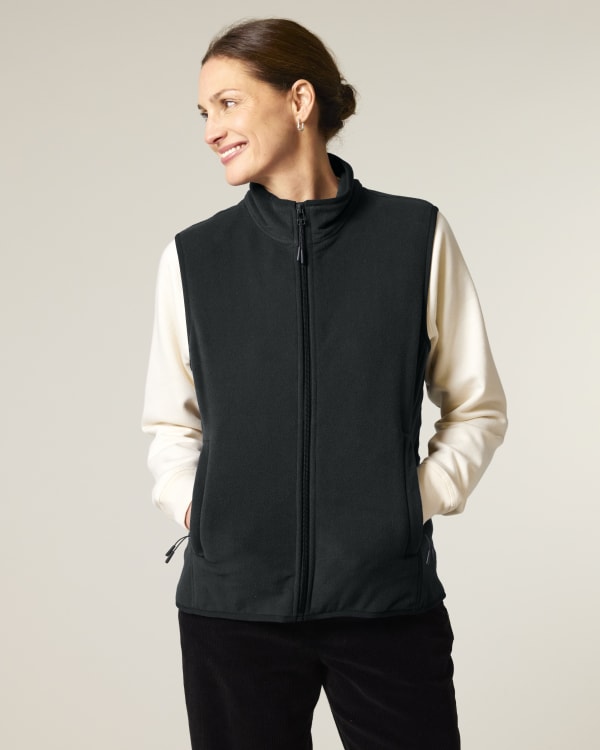 STELLA QUESTER - BLACK - JACKETS FLEECE - FRAUEN