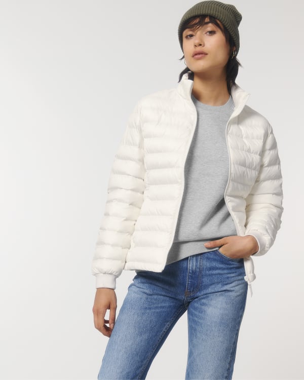 STELLA VOYAGER - OFF WHITE - JACKETS LIGHT PADDED - FRAUEN