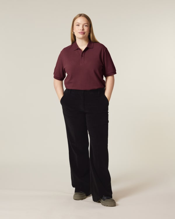 PREPSTER 2.0 - BURGUNDY - POLOS SHORT SLEEVES - UNISEXE