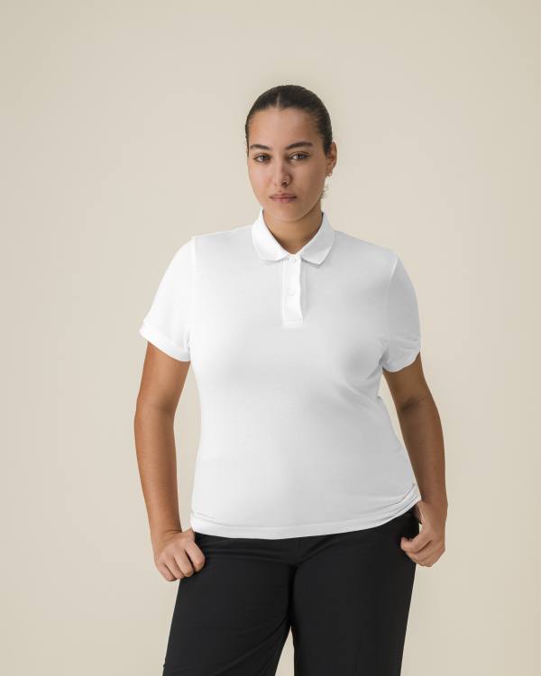 STELLA COASTER - WHITE - POLOS SHORT SLEEVES - WOMEN