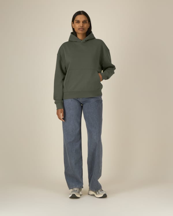 CHASER - KHAKI - SWEATSHIRTS HOODIE - UNISEXO