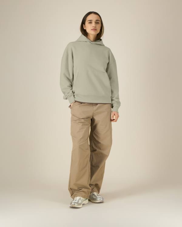 CHASER - STONE - SWEATSHIRTS HOODIE - UNISEXO