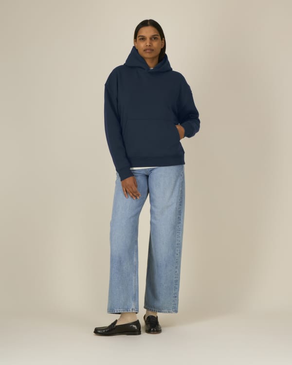 CHASER - FRENCH NAVY - SWEATSHIRTS HOODIE - UNISEXO