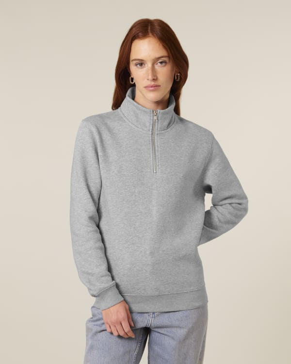 TRUCKER 2.0 - HEATHER GREY - SWEATSHIRTS CREWNECK - UNISEX