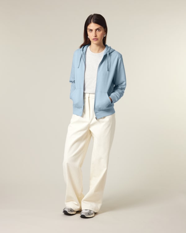 MIXER - SKY BLUE - SWEATSHIRTS JACKET - UNISEXE