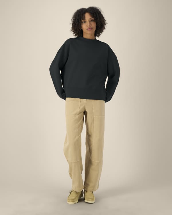 RYLER - BLACK - SWEATSHIRTS CREWNECK - UNISEX