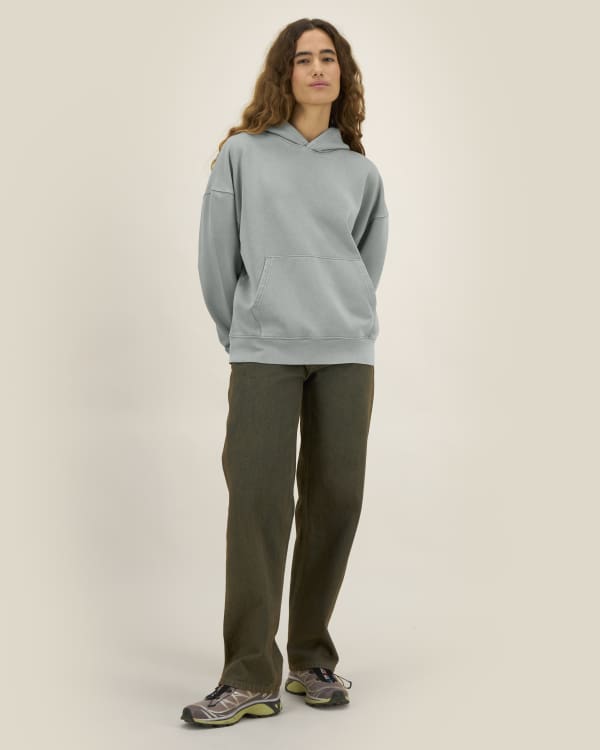 CHASER VINTAGE - G. DYED MISTY GREY - SWEATSHIRTS HOODIE - UNISEX