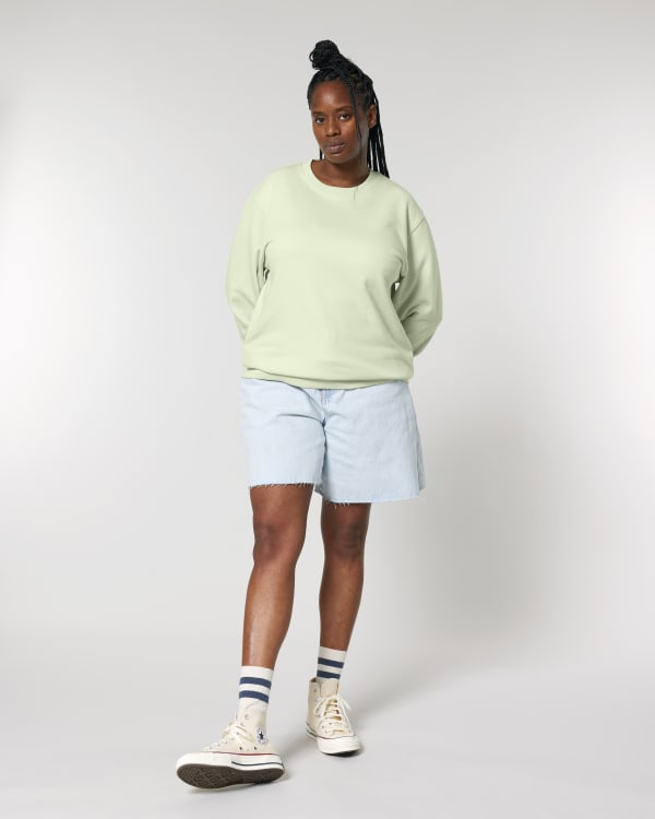 MATCHER - STEM GREEN - SWEATSHIRTS CREWNECK - UNISEX