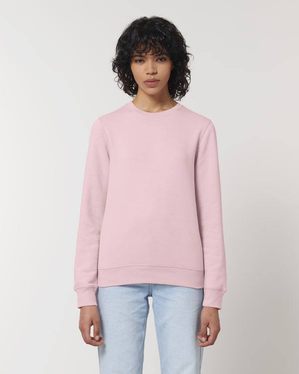 ROLLER - COTTON PINK - SWEATSHIRTS CREWNECK - UNISEX