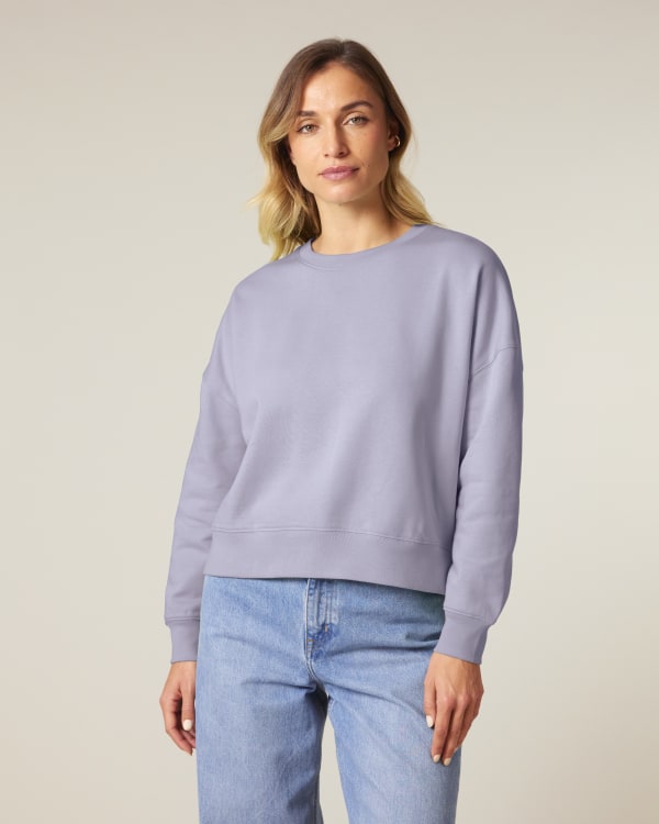 STELLA ALMA - LAVENDER - SWEATSHIRTS CREWNECK - VROUWEN