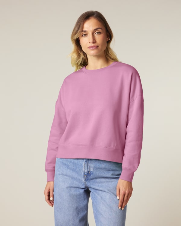 STELLA ALMA - BUBBLE PINK - SWEATSHIRTS CREWNECK - VROUWEN