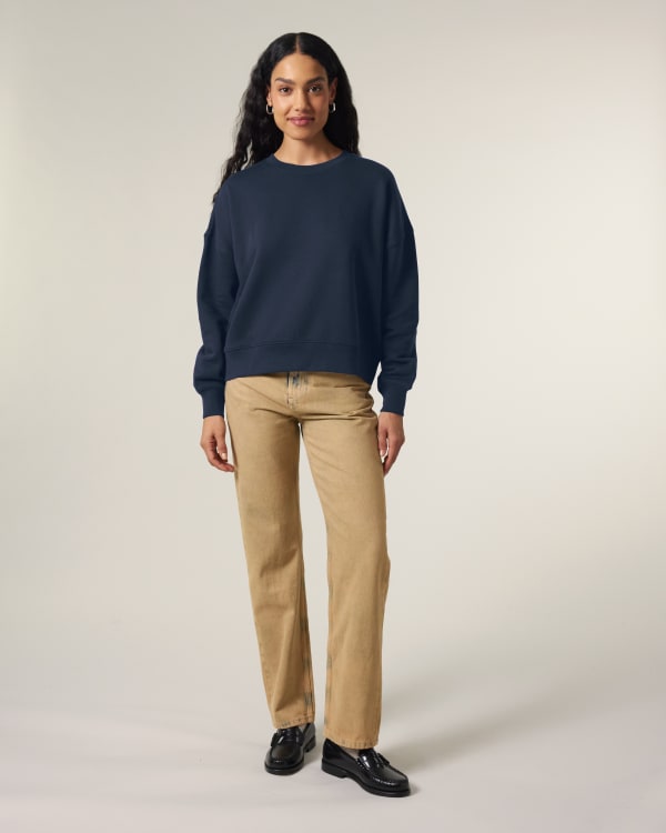 STELLA ALMA - FRENCH NAVY - SWEATSHIRTS CREWNECK - VROUWEN