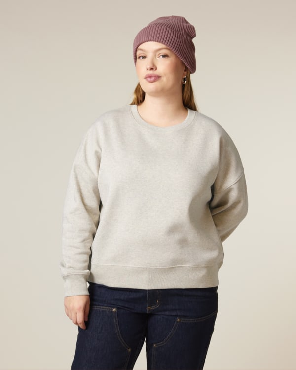 STELLA ALMA - HEATHER HAZE - SWEATSHIRTS CREWNECK - VROUWEN