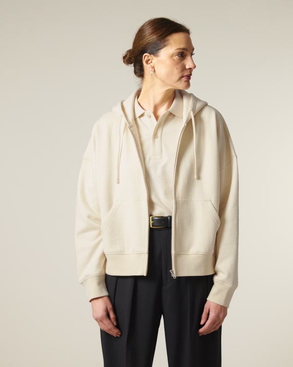 STELLA IDA - NATURAL RAW - SWEATSHIRTS HOODIE - VROUWEN