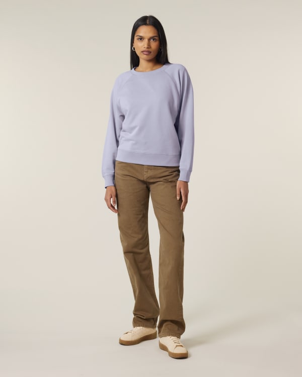 STELLA CLARA - LAVENDER - SWEATSHIRTS CREWNECK - WOMEN
