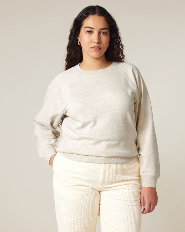 STELLA CLARA - ECO-HEATHER - SWEATSHIRTS CREWNECK - WOMEN