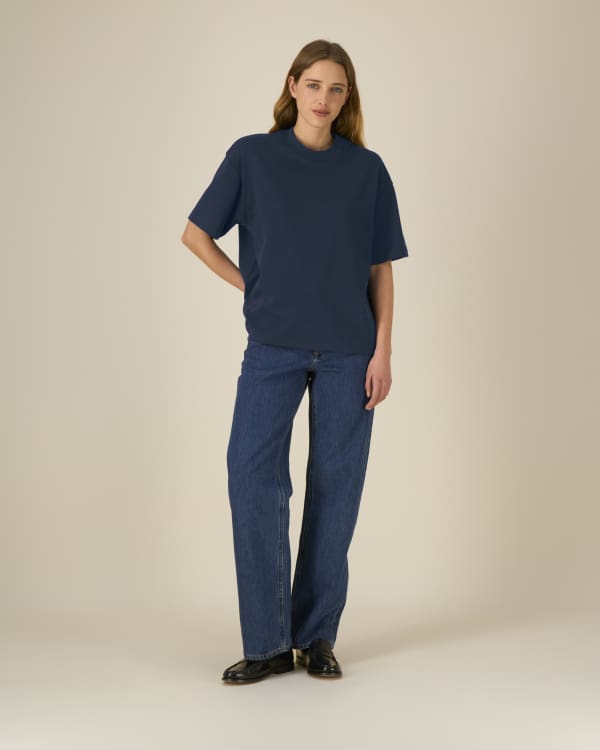 ASHER - FRENCH NAVY - TEE-SHIRTS SHORT SLEEVES - UNISEXO