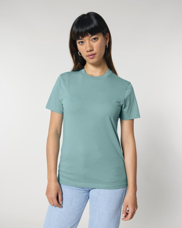 CRAFTER - TEAL MONSTERA - TEE-SHIRTS SHORT SLEEVES - UNISEX