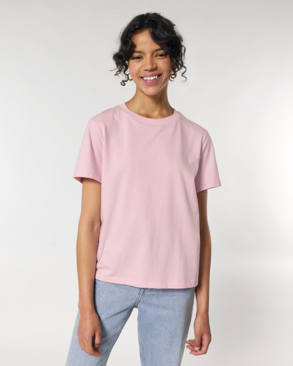 STELLA MUSER - COTTON PINK - TEE-SHIRTS SHORT SLEEVES - WOMEN