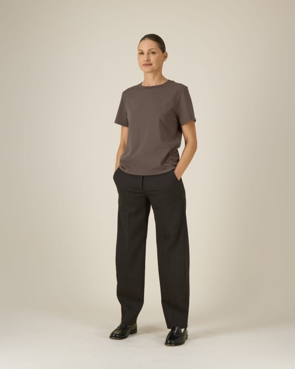 STELLA MUSER - MOCHA - TEE-SHIRTS SHORT SLEEVES - WOMEN