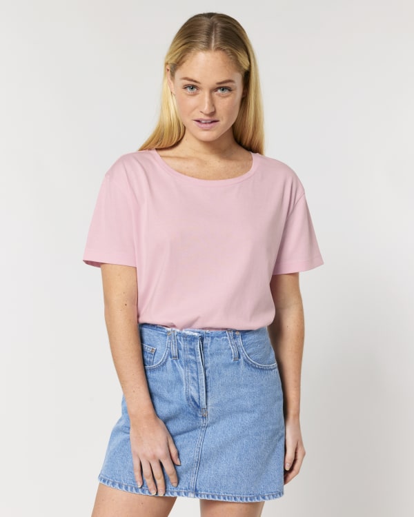 STELLA SERENA - COTTON PINK - TEE-SHIRTS SHORT SLEEVES - WOMEN