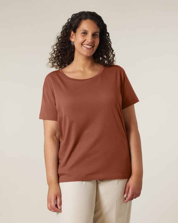 STELLA SERENA - HERITAGE BROWN - TEE-SHIRTS SHORT SLEEVES - WOMEN